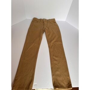 Levi's 512 Slim Taper Fit Boys Pants Khaki Size 14 REG Adjustable Waist